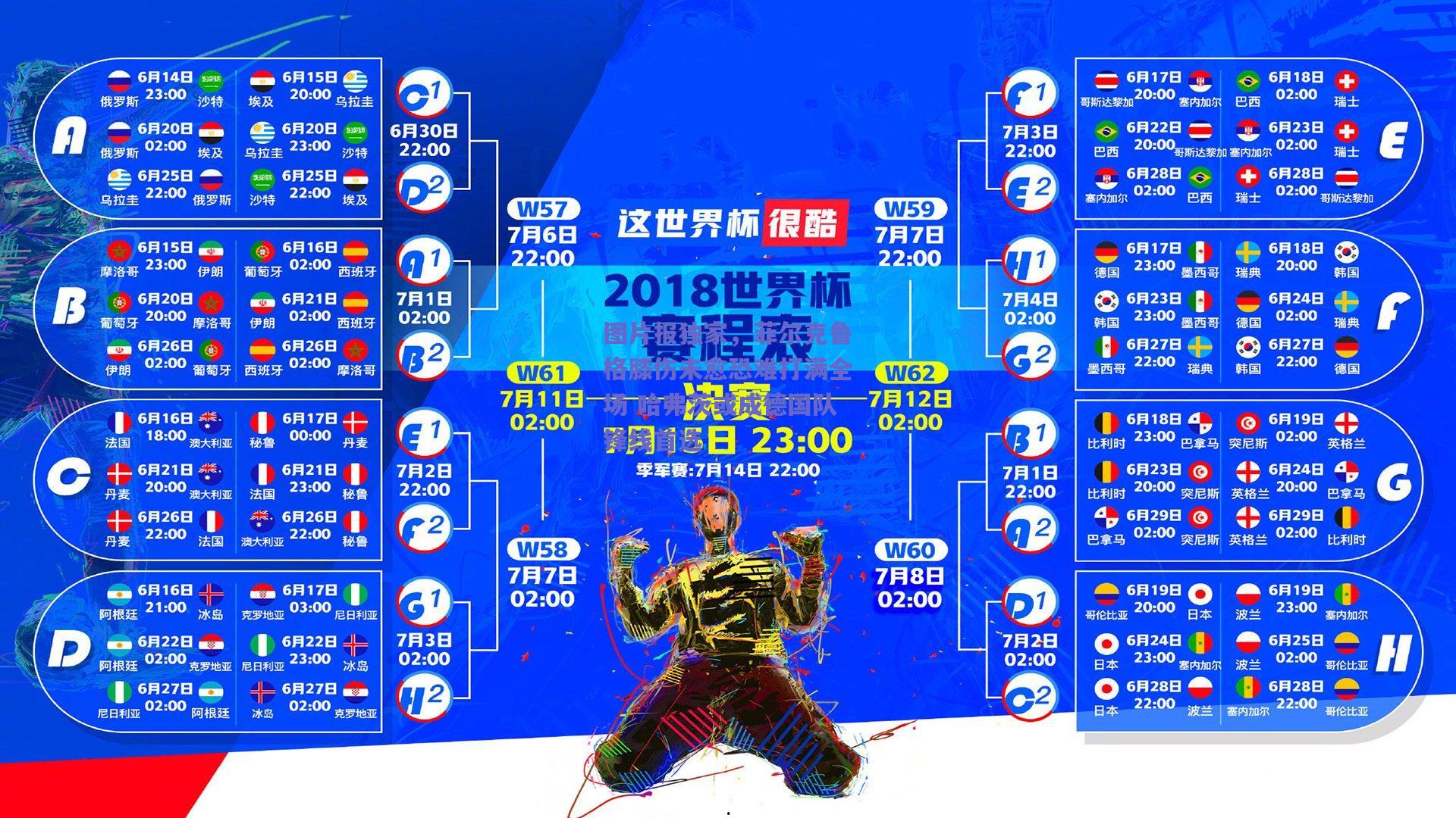 图片报独家，菲尔克鲁格膝伤未愈恐难打满全场 哈弗茨或成德国队锋线首选